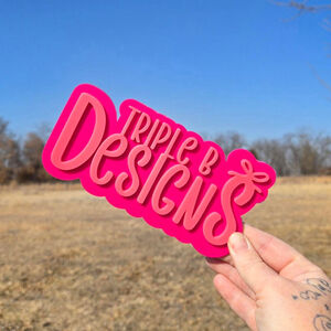 custom acrylic mini watermark for product photos